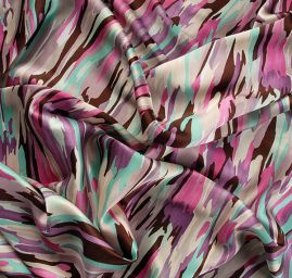 Hedvábný satén abstraktní vzor