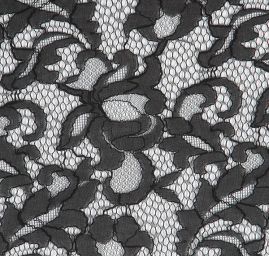 Krajka ny tylu s velkými oky černá