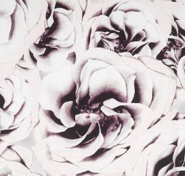 Hedvábí ponge květy růžové