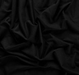 Úplet bavlněný černý