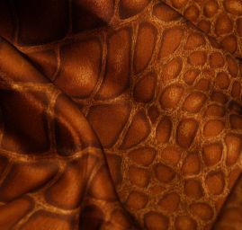 Satén vzor krokodílej kože