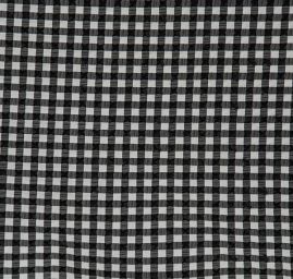 Látka kreš kostky z kolekce Black and White II.JAKOST