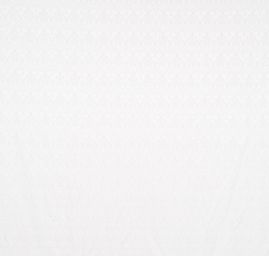 Žakárová látka bavlna směs motiv květů a ornamentu bílá