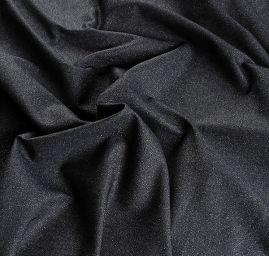 Riflovina pružná lesklá tm. modrá