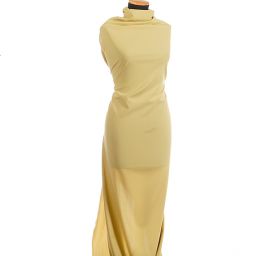 Látka žoržet viskoza směs hráškově zelená