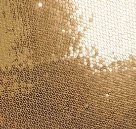 Flitrová třpytivá látka zlatá