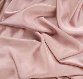 Satén matný jemný imitace hedvábí starorůžová