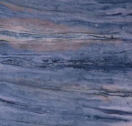 Batika šifon v barvách šedo-béžových