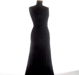 Úplet růže sametový flock tm.modrý