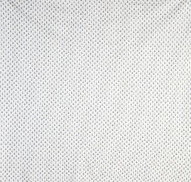 Úplet piké drobné květy modré