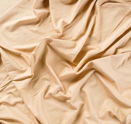 Úplet viskoza jemný pololesk béžovozlatý