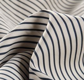 Bavlna pružná tisk proužky oboustranná