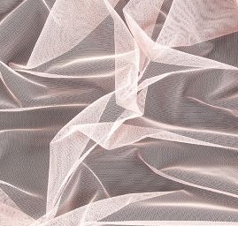 Tyl jemný splývavý pastel růžový šíře 150 cm