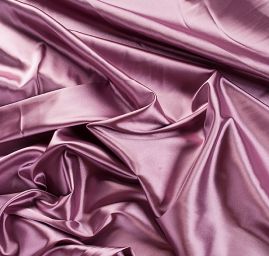 Satén pružný jemný starorůžové barvy