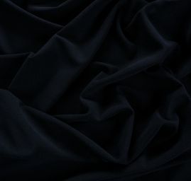 Pletenina úplet scuba crepe oboustranný tm.modrá