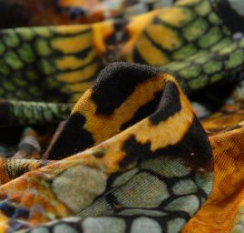 Exkluzivní úplet motiv hada digitální tisk