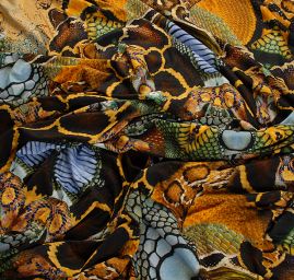 Exkluzivní úplet motiv hada digitální tisk