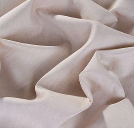 Len střední síly pružný smetanové barvy