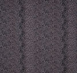 Šifon plisé zvířecí motiv hnědá/tm.hnědá