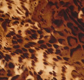 Pružná bavlněná látka zvířecí motiv