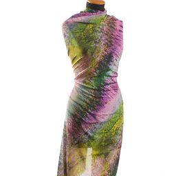 Bavlěný etamín batika