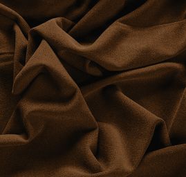 Šatový žoržet čokoládově hnědá