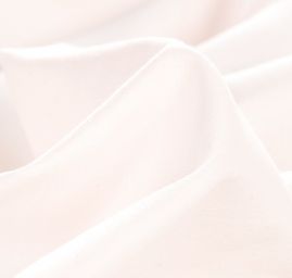 Bavlněná pružná látka smetanová