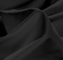 Bavlněná pružná látka tm.hnědá