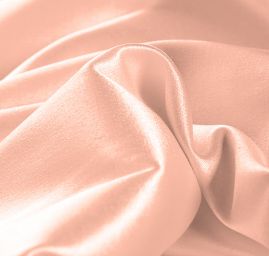 Satén pružný hladký meruňkový