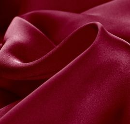 Satén pružný hladký vínový II.jakost