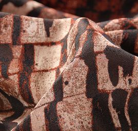 Efektní žakárová látka taft kupón