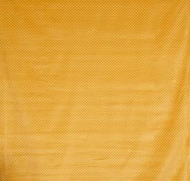 Bavlněný samet drobný vzor žlutý