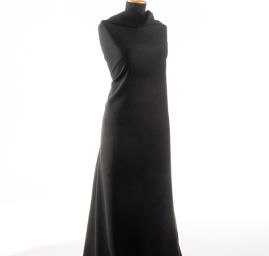 Žoržet kostýmový černý II.jakost