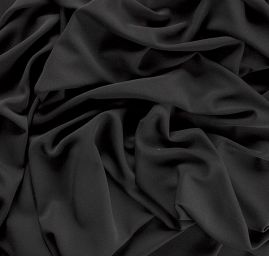 Žoržet kostýmový černý II.jakost