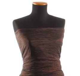 Taft kreš plastický tm hnědý