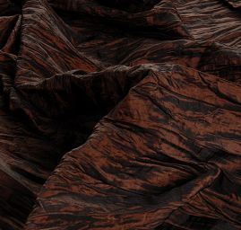 Taft kreš plastický tm hnědý