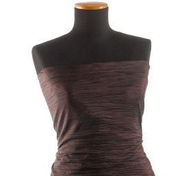 Taft kreš plastický šanžán bordo-černý