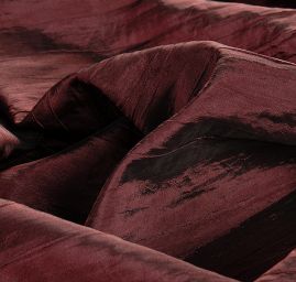 Taft kreš plastický šanžán vínovočerný