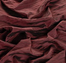 Taft kreš plastický šanžán vínovočerný