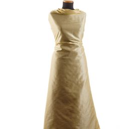 Taft hladký pastel šampáň