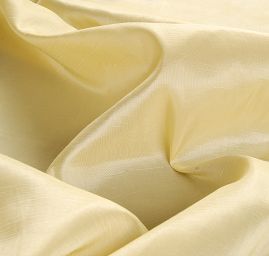 Taft hladký pastel šampáň