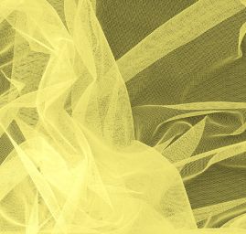 Tyl šatový fosforově zelené barvy