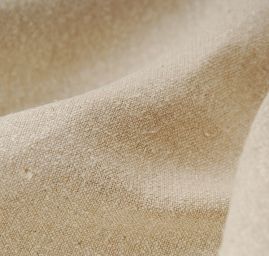 Buretové hedvábí režné barvy smetanové nopky