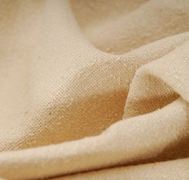 Buretové hedvábí smetanové barvy