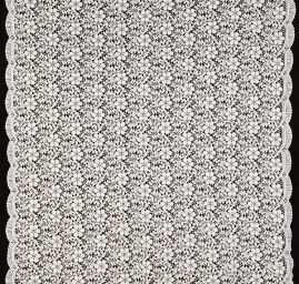 Hrubá krajka velký květ slonová kost