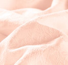 Žakárová látka bavlna směs motiv květů a ornamentů růžový 