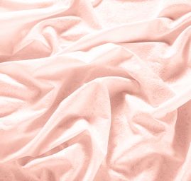 Žakárová látka bavlna směs motiv květů a ornamentů růžový 