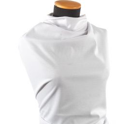 Jemný viskozový úplet bílý