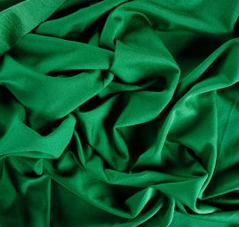 Úplet imitace plavkoviny lesk zelený