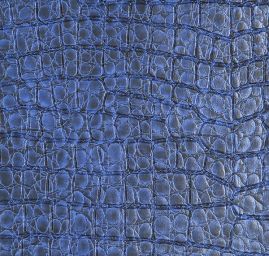 Imitace hadí kůže tmavě modrá